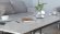 Стіл трансформер журнальний Dandi Small Ferrum-decor 45x120 160)x70 Чорний метал ДСП Бетон 16 мм (FRD-106793)