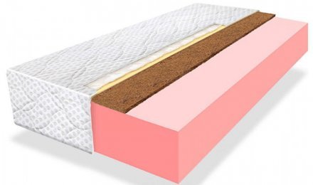 Матрас безпружинний Coconut 80х200х18 см Матрас безпружинний Coconut 80х200х18 см