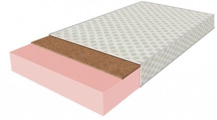 Матрас безпружинний Coconut 80х200х18 см Матрас безпружинний Coconut 80х200х18 см