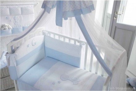 Постільний комплект Chloe блакитний 12/CP/CH/AZ