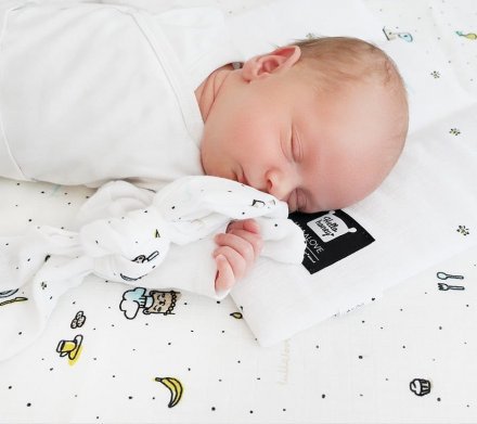 Пелюшка муслинова-плед 100x100 см Honey lullalove-0058