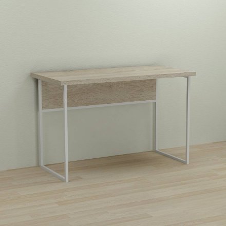Письмовий стіл Ferrum-decor Коді 76x120x70 білий ДСП Дуб Сонома 32мм (FRD-101227)