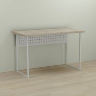Письмовий стіл Ferrum-decor Майк 76x140x70 білий ДСП Дуб Сонома 32мм (FRD-101353) Письмовий стіл Ferrum-decor Майк 76x140x70 білий ДСП Дуб Сонома 32мм (FRD-101353)