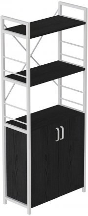 Етажерка 3/60 Ferrum-decor Серії Конект із тумбою 144x60x28 Білий ДСП Артизан (FRD-104454) Етажерка 3/60 Ferrum-decor Серії Конект із тумбою 144x60x28 Білий ДСП Артизан (FRD-104454)