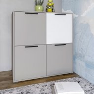 Тумба чотирьохдверна LION Краш 82x43x86 см Кашемір/Німфея альба (LION-041768) Тумба чотирьохдверна LION Краш 82x43x86 см Кашемір/Німфея альба (LION-041768)