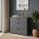 Комод Doros Торн Антрацит 3Ш 90х51.6х80 (DRS-012092) Комод Doros Торн Антрацит 3Ш 90х51.6х80 (DRS-012092)