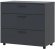 Комод Doros Торн Антрацит 3Ш 90х51.6х80 (DRS-012092) Комод Doros Торн Антрацит 3Ш 90х51.6х80 (DRS-012092)