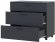 Комод Doros Торн Антрацит 3Ш 90х51.6х80 (DRS-012092) Комод Doros Торн Антрацит 3Ш 90х51.6х80 (DRS-012092)