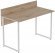 Комп'ютерний стіл Ferrum-decor Скай 75x120x70 білий ДСП Дуб Сан-Марино 16мм (FRD-101104) Комп'ютерний стіл Ferrum-decor Скай 75x120x70 білий ДСП Дуб Сан-Марино 16мм (FRD-101104)