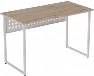 Комп'ютерний стіл Ferrum-decor Майк 75x140x70 білий ДСП Дуб Сан-Марино 32мм (FRD-101355) Комп'ютерний стіл Ferrum-decor Майк 75x140x70 білий ДСП Дуб Сан-Марино 32мм (FRD-101355)