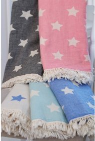 Плед-накидка Stars Throw pembe рожевий 130х170 см 227465048 Плед-накидка Stars Throw pembe рожевий 130х170 см 227465048