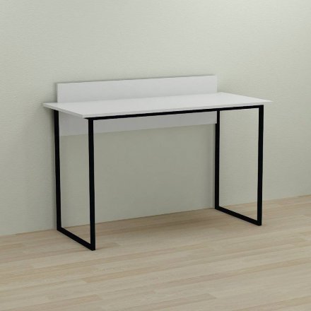 Письмовий стіл Ferrum-decor Скай 75x140x60 чорний ДСП Біле 16мм (FRD-103631) Письмовий стіл Ferrum-decor Скай 75x140x60 чорний ДСП Біле 16мм (FRD-103631)