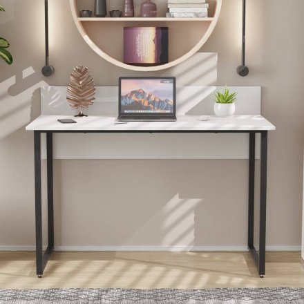 Письмовий стіл Ferrum-decor Скай 75x140x60 чорний ДСП Біле 16мм (FRD-103631) Письмовий стіл Ferrum-decor Скай 75x140x60 чорний ДСП Біле 16мм (FRD-103631)