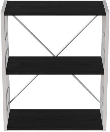 Етажерка 3/60 Ferrum-decor Серії Конект 73x60x28 білий ДСП Сосна Кембра 16мм (FRD-104265)