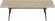 Стіл трансформер журнальний Dandi Small Ferrum-decor 45x120 160)x70 Чорний метал ДСП Дуб Сонома 16 мм (FRD-106796)