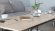 Стіл трансформер журнальний Dandi Small Ferrum-decor 45x120 160)x70 Чорний метал ДСП Дуб Сан-Марино 16 мм (FRD-106798)