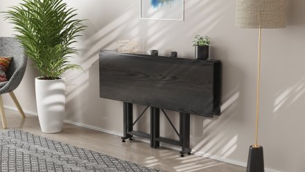 Стіл-книга трансформер Спайдер Ferrum-decor 750x1150x880 Чорний метал ДСП Сосна Кембра 16 мм (FRD-105090) Стіл-книга трансформер Спайдер Ferrum-decor 750x1150x880 Чорний метал ДСП Сосна Кембра 16 мм (FRD-105090)