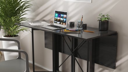 Стіл-книга трансформер Спайдер Ferrum-decor 750x1150x880 Чорний метал ДСП Сосна Кембра 16 мм (FRD-105090) Стіл-книга трансформер Спайдер Ferrum-decor 750x1150x880 Чорний метал ДСП Сосна Кембра 16 мм (FRD-105090)