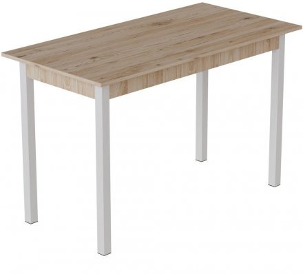 Стіл кухонний Ferrum-decor Маріо 75x120x80 Білий ДСП Сан-Марино 16мм (FRD-105665)