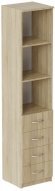 Пенал Анжело Ferrum-decor на 3 полиці із 4 шухлядами 1900x400x380 ДСП Дуб Сонома 16 мм (FRD-104926) Пенал Анжело Ferrum-decor на 3 полиці із 4 шухлядами 1900x400x380 ДСП Дуб Сонома 16 мм (FRD-104926)