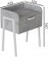 Тумба модульна Ferrum-decor Бетті 540x450x320 метал Білий ДСП Бетон 16 мм (FRD-102996)