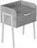 Тумба модульна Ferrum-decor Бетті 540x450x320 метал Білий ДСП Бетон 16 мм (FRD-102996)