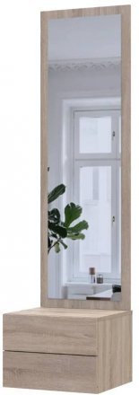 Підвісна тумба з дзеркалом Doros Сола 45х40х168,6 DRS-011743 (44900345)