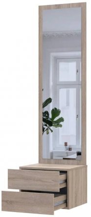 Підвісна тумба з дзеркалом Doros Сола 45х40х168,6 DRS-011743 (44900345)