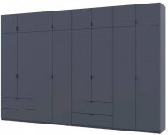 Шафа для одягу Doros Лукас Графіт 4+4 ДСП 360х50х240 DRS-011702 (42005145) Шафа для одягу Doros Лукас Графіт 4+4 ДСП 360х50х240 DRS-011702 (42005145)