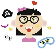 Смішні гримаси Дівчинка 58492G