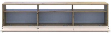 Тумба ТВ Doros U3 Дуб Артизан/Кашемір ДСП 180х33х43 (DRS-011901)