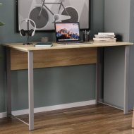 Письмовий стіл Ferrum-decor Курт 75x100x70 сірий ДСП Дуб Сонома 16мм (FRD-101858)
