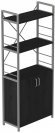 Етажерка 3/60 Ferrum-decor Серії Конект із тумбою 144x60x28 Сірий ДСП Сосна Кембра (FRD-104458)