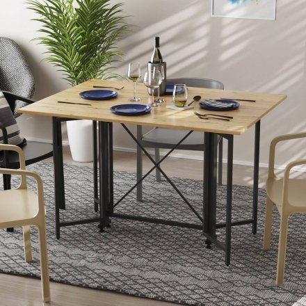 Стіл-книга трансформер Спайдер Ferrum-decor 750x1150x880 Чорний метал ДСП Дуб Артизан 16 мм (FRD-105093) Стіл-книга трансформер Спайдер Ferrum-decor 750x1150x880 Чорний метал ДСП Дуб Артизан 16 мм (FRD-105093)