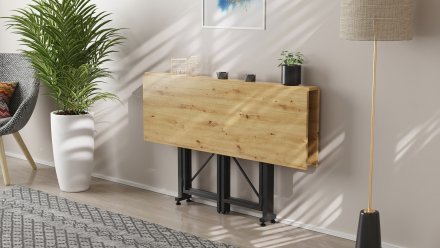 Стіл-книга трансформер Спайдер Ferrum-decor 750x1150x880 Чорний метал ДСП Дуб Артизан 16 мм (FRD-105093) Стіл-книга трансформер Спайдер Ferrum-decor 750x1150x880 Чорний метал ДСП Дуб Артизан 16 мм (FRD-105093)