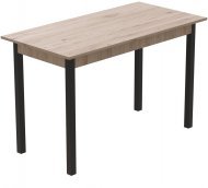 Стіл кухонний Ferrum-decor Маріо 75x120x80 Чорний ДСП Сан-Марино 16мм (FRD-105667) Стіл кухонний Ferrum-decor Маріо 75x120x80 Чорний ДСП Сан-Марино 16мм (FRD-105667)
