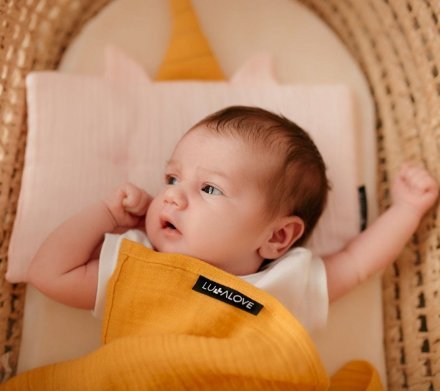 Пелюшка муслінова-плед 100x100 см Mango lullalove-7392