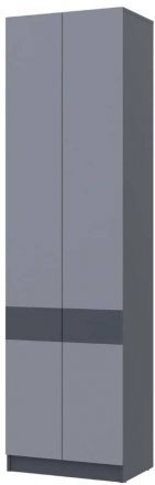 Шафа для одягу Doros Сола Графіт / Сірий 60х40х215 DRS-011744 (44900341)