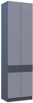 Шафа для одягу Doros Сола Графіт / Сірий 60х40х215 DRS-011744 (44900341)