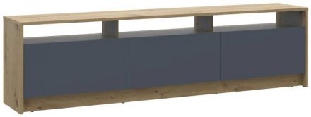 Тумба ТВ Doros U3 Дуб Артизан/Графіт ДСП 180х33х43 (DRS-011902)
