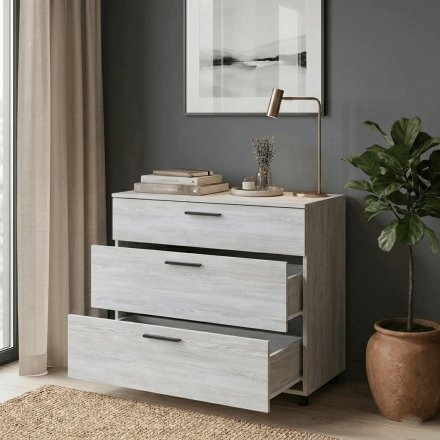 Комод Doros Торн Сосна Натті 3Ш 90х51.6х80 (DRS-012096) Комод Doros Торн Сосна Натті 3Ш 90х51.6х80 (DRS-012096)