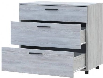 Комод Doros Торн Сосна Натті 3Ш 90х51.6х80 (DRS-012096) Комод Doros Торн Сосна Натті 3Ш 90х51.6х80 (DRS-012096)