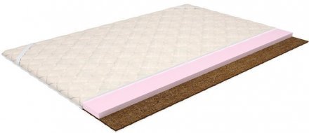 Матрас топер UpPlus 120х190х7,5 см