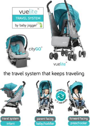 Baby Jogger Коляска Vue Lite Aqua Baby Jogger Коляска Vue Lite Aqua