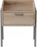 Тумба модульна Ferrum-decor Бетті 540x450x320 метал Сірий ДСП Дуб Сан-Марино 16 мм (FRD-102998)