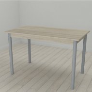 Стіл кухонний Ferrum-decor Беніта 75x120x60 Сірий ДСП Сонома 16мм (FRD-106270)