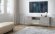 Тумба під телевізор Perfect Home Нова / Nova 2-дверна з 1 шухлядою і золотими ніжками RTV154 Сірий (PFH-091226)