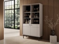 Стелаж Perfect Home Джапанді / Japandi R104 2-дверний Кашемір (PFH-091471)