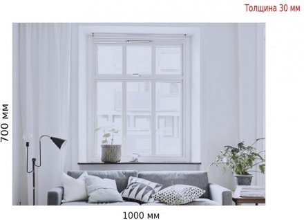 Дзеркало Doros Дейл 100х70х3 (DRS-011904)
