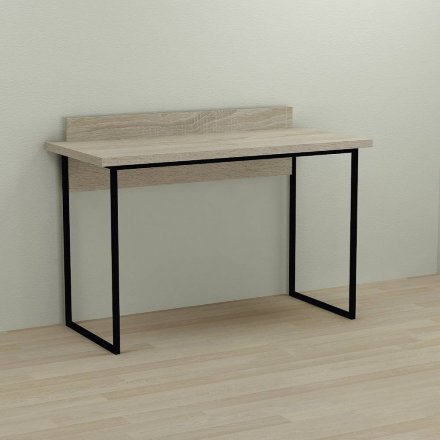 Письмовий стіл Ferrum-decor Скай 76x140x60 чорний ДСП Дуб Сонома 32мм (FRD-103637) Письмовий стіл Ferrum-decor Скай 76x140x60 чорний ДСП Дуб Сонома 32мм (FRD-103637)